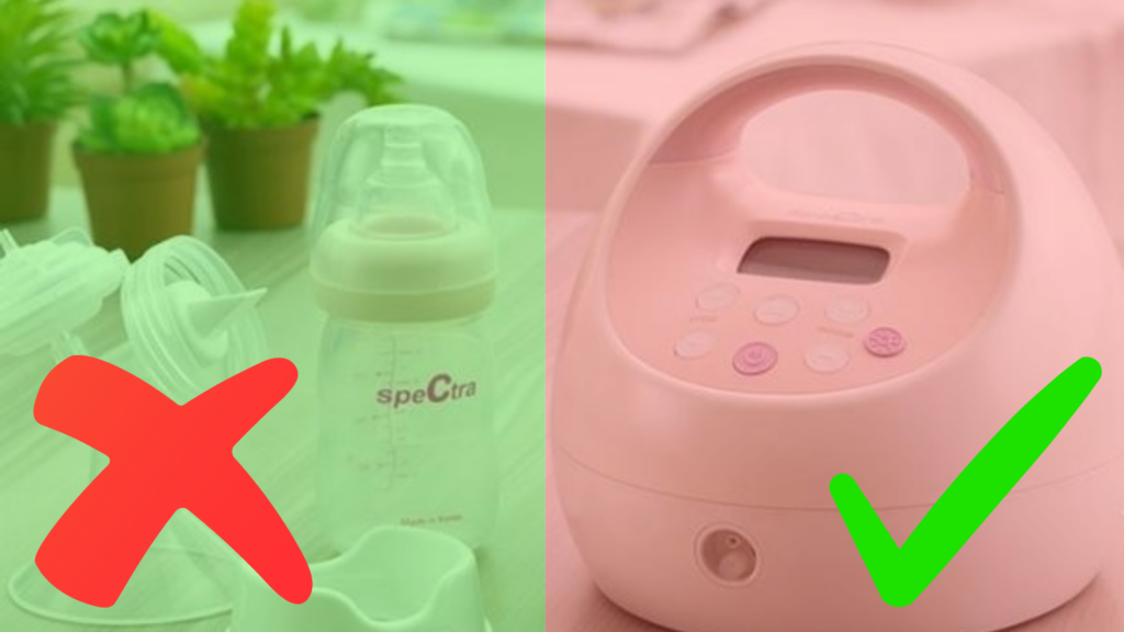 Spectra S1 vs S2 Breast Pump Comparison - Meredith Plays